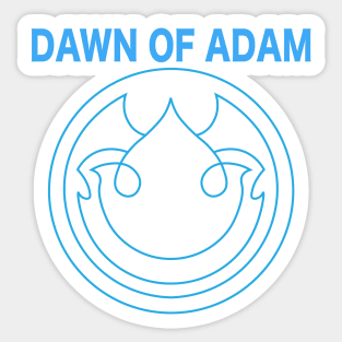 Dawn of Adam Sticker